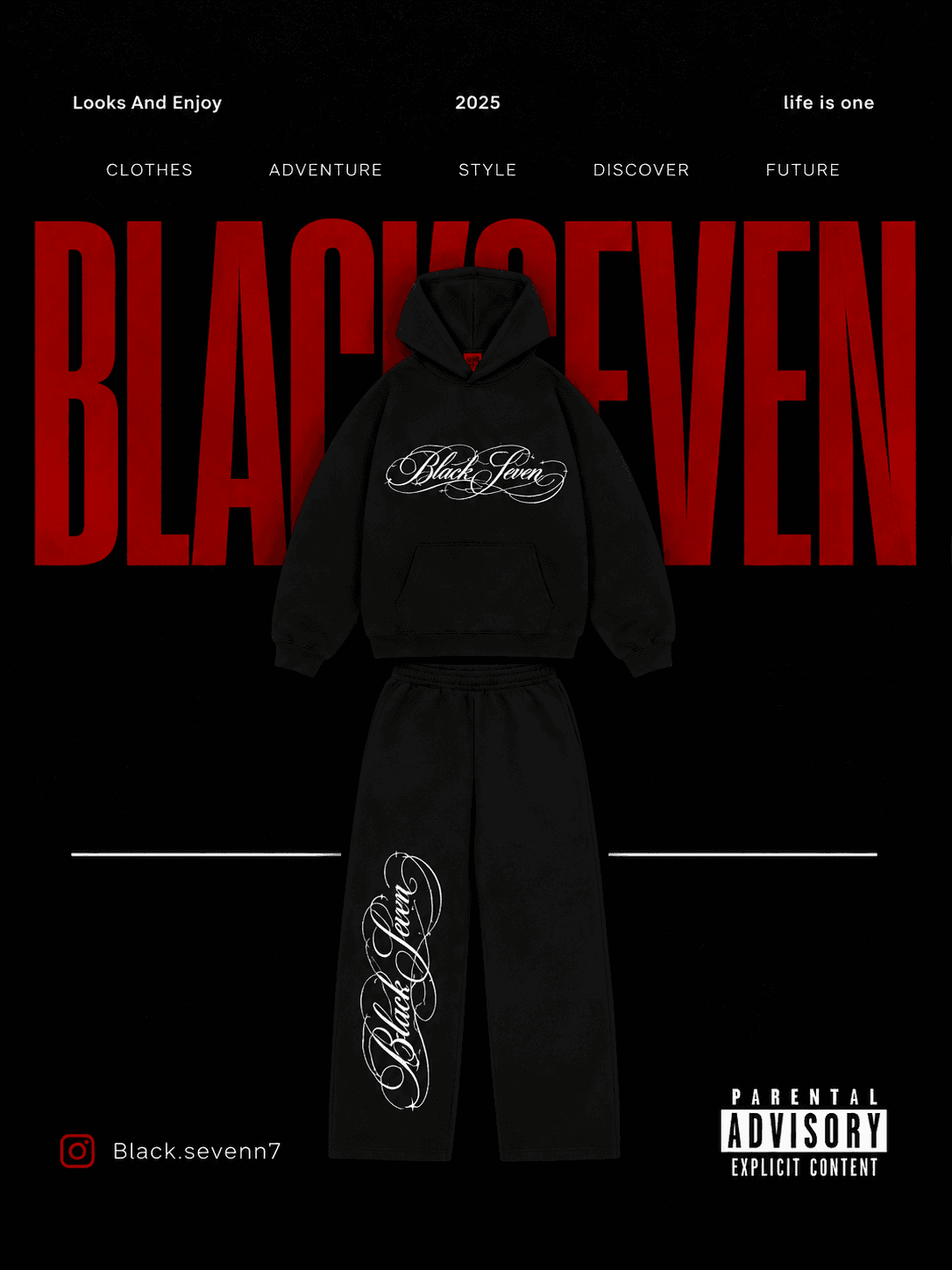 CONJUNTO BLACKSEVEN 77 NEGRO thumbnail 0