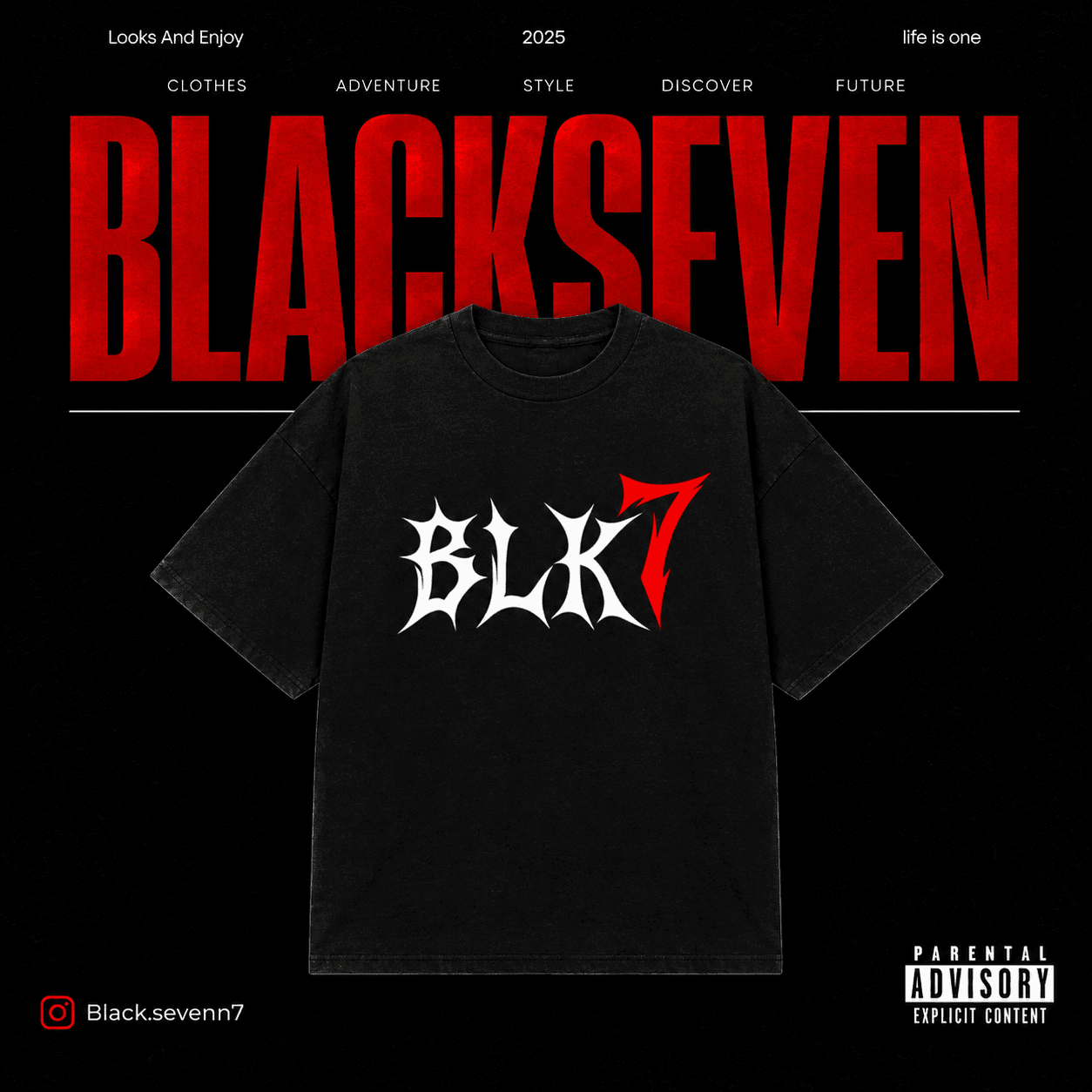 REMERA BLK7 BLACK thumbnail 0